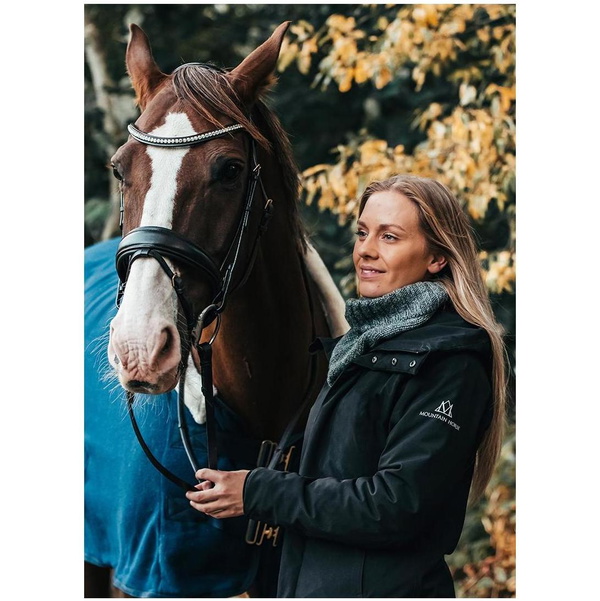 2022 Mountain Horse Womens Alicia Jacket 3361014204 - Grey Melange